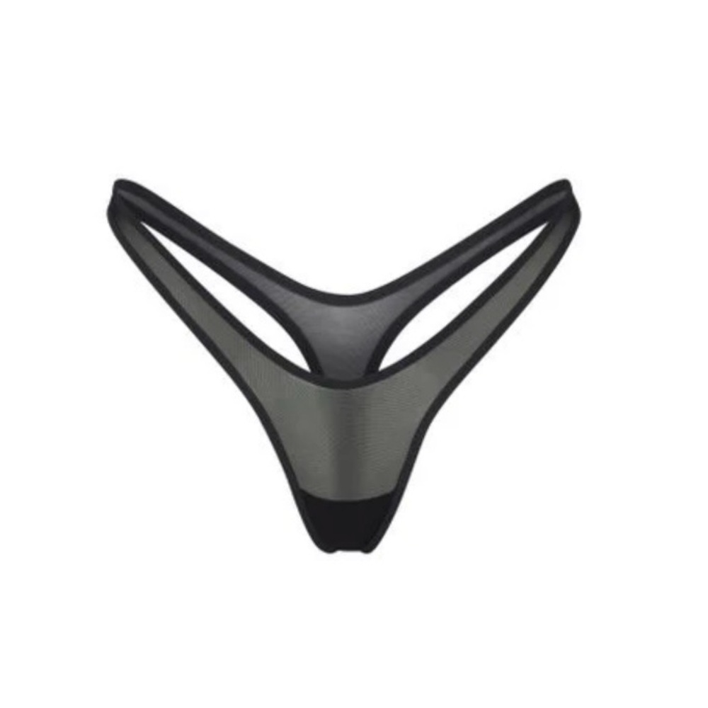 NWT SKIMS Women's Ultra Fine Mesh Micro Dipped Thong
